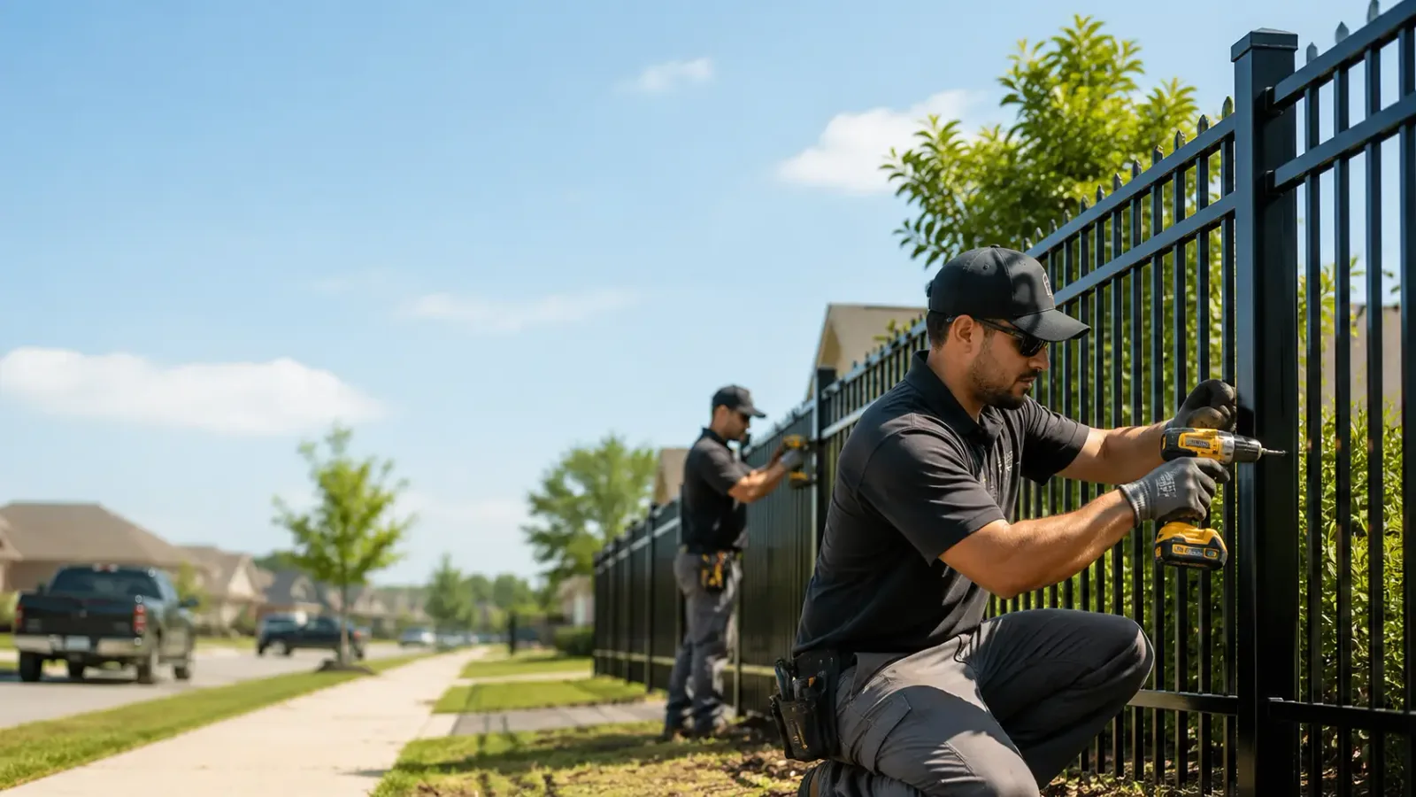 Metal Fence Installation in Madison, WV
